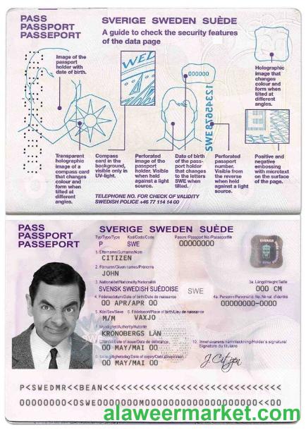 Sweden passport